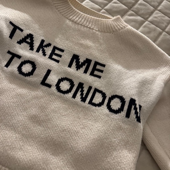Anthropologie “take me to London “ sweater - Picture 3 of 8